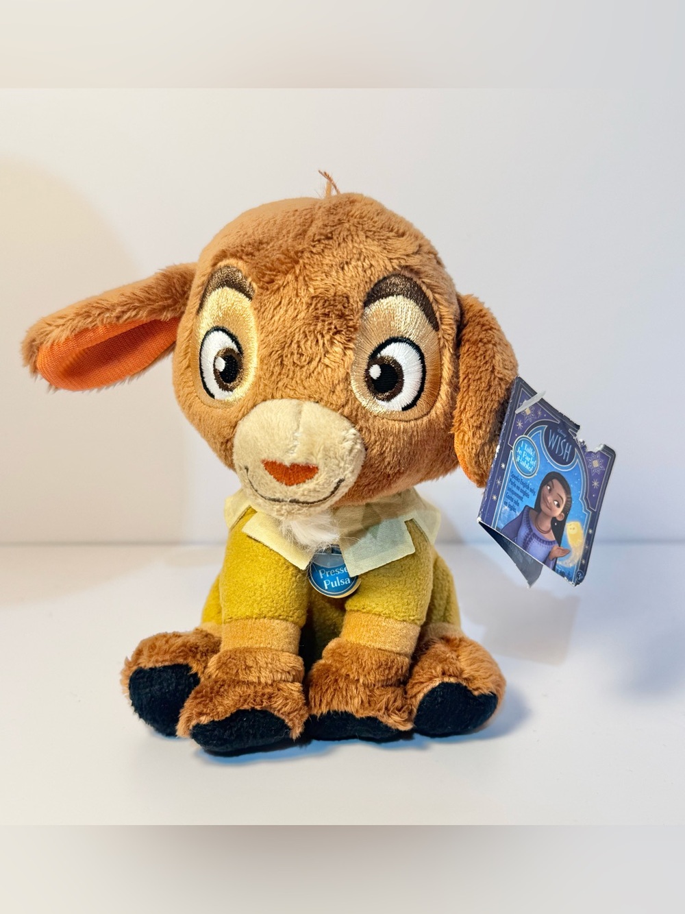 Disney Wish Valentino Talking Mini Plush new with tags